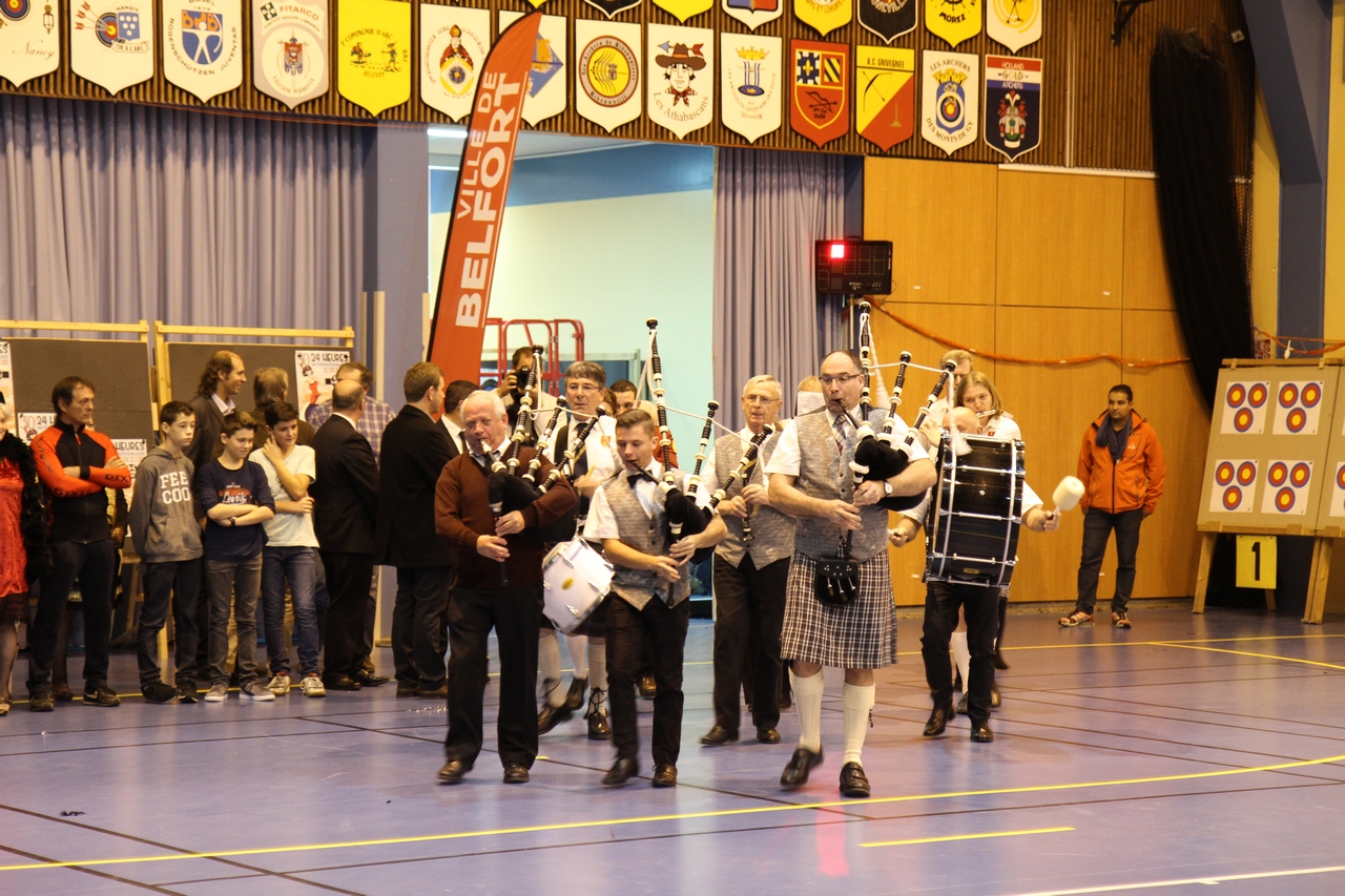 Les archers de la savoureuse au 24H internationales de Belfort 2017.